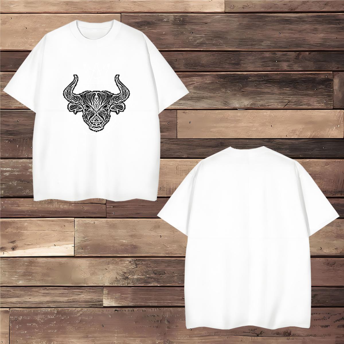 Mens T Shirts 100% Cotton 230g painting Casual Daily Wear Breathable Soft Asian Size Men Tshirts Fashion Casual Loose Fit Tops Tees