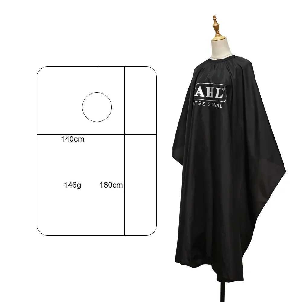 Professional Barber Fabric Adjustable Closed Hairdressing Apron Anti static Barber Shawl Waterproof Barber Coat W240814