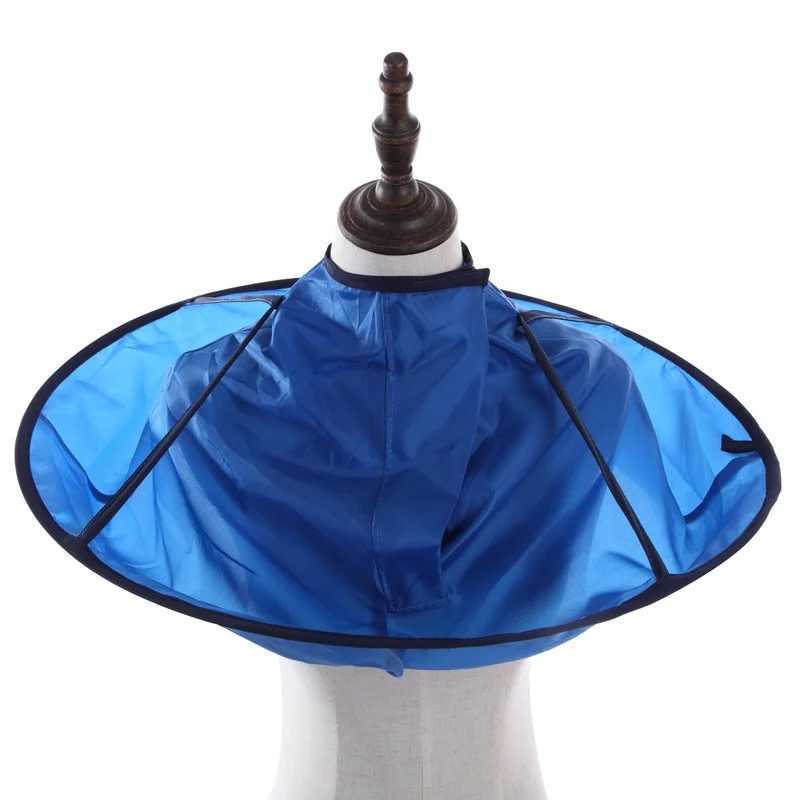 4-color DIY hair cutting cape umbrella corner hair cutting cape shaving apron hair stylist dress cover home cleaning protector W240814
