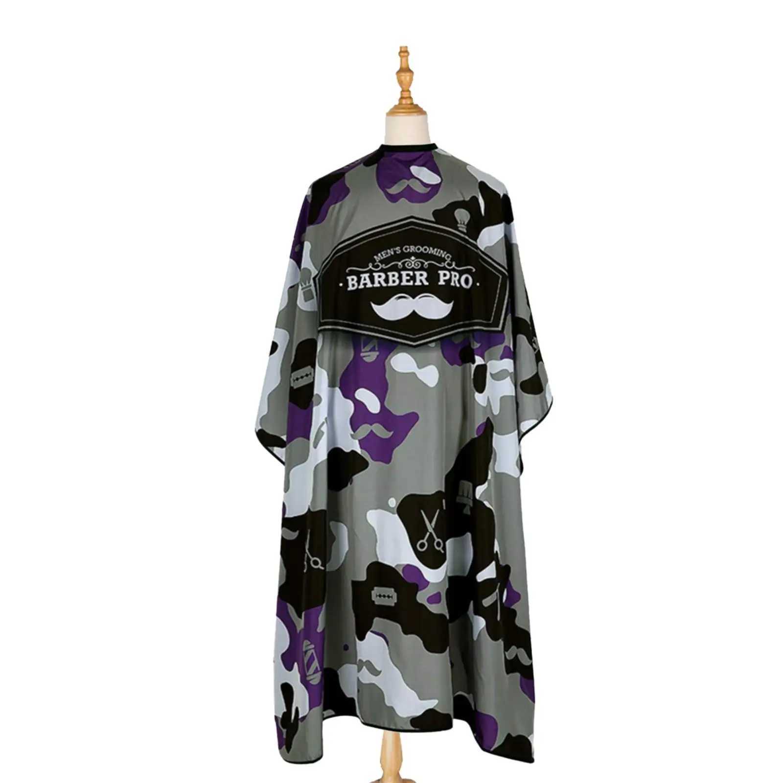 Barber Cape Professional Camouflage Apron Fabric Salon Cape is used for hairstyles hairstylists unisex styles W240814