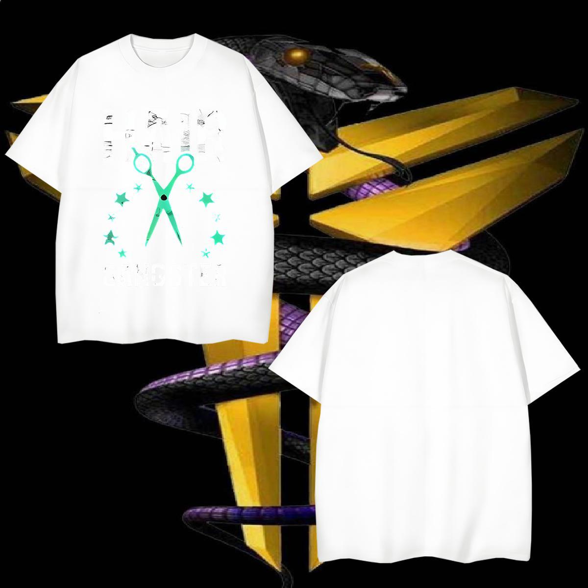 T-Shirts 100% Cotton 230g icon High Street Hip Hop Crew Neck Skull Men Tops Tees 2024 Soft Clothes