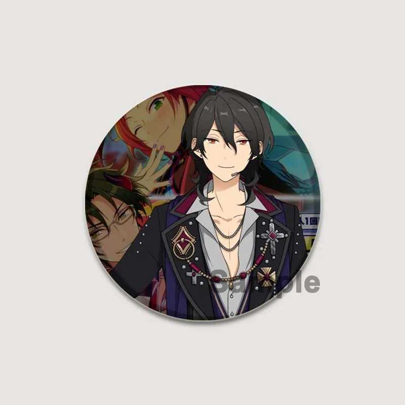 Anime ensemble star pin cartoon character Rei Sakuma badge handmade brooch backpack clothing gift accessories W240815
