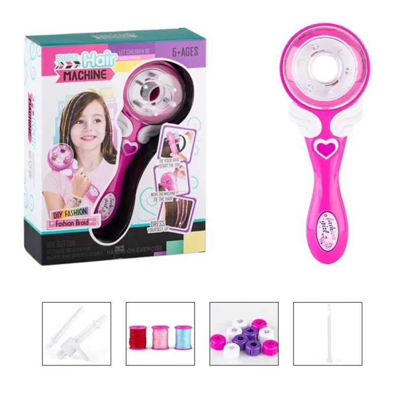 DIY Electric Braiding Hair Tool Automatic Hair Braiding Kit Machine Braiding Roller Set Childrens Gift Hair Accessories W240814