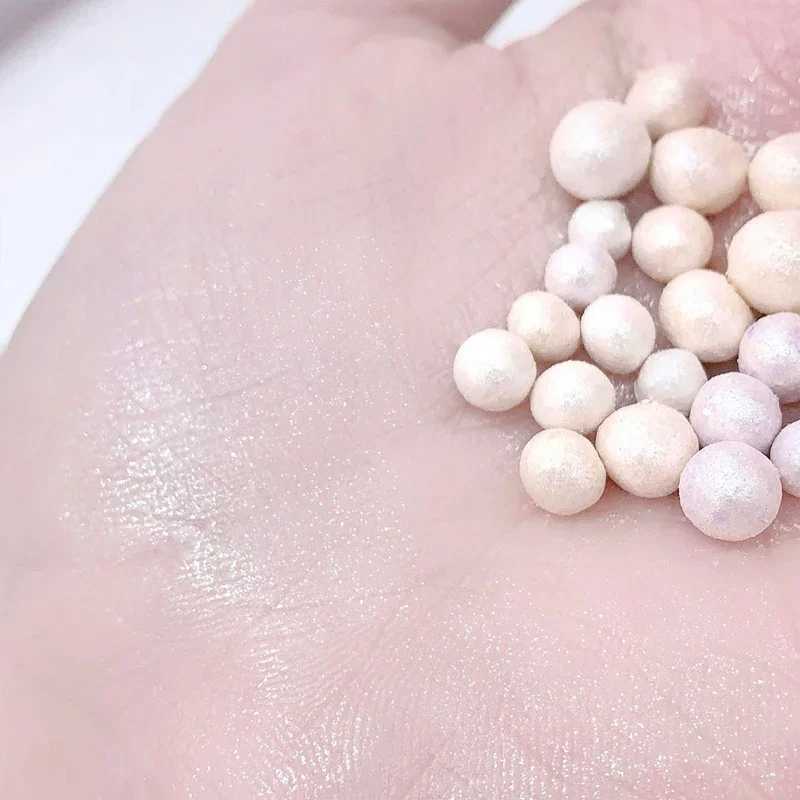 Pearly Highlighter Blush Powder Ball Clear Face Body Highgloss Glitter Highlight Natural Brightening 3D Shimmer Contouring Blush Y240815