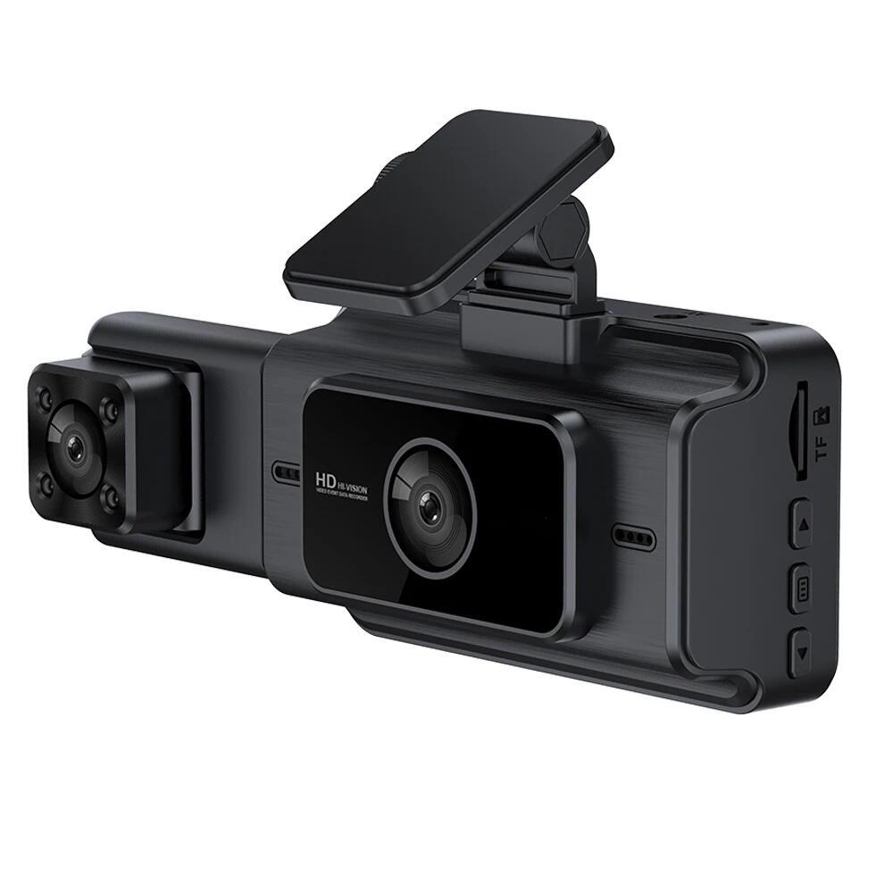 3 Channel Dash Cam Cars Black Box 1080P Video Recorder Rear View Camera for Vehicle Car DVR car accessories