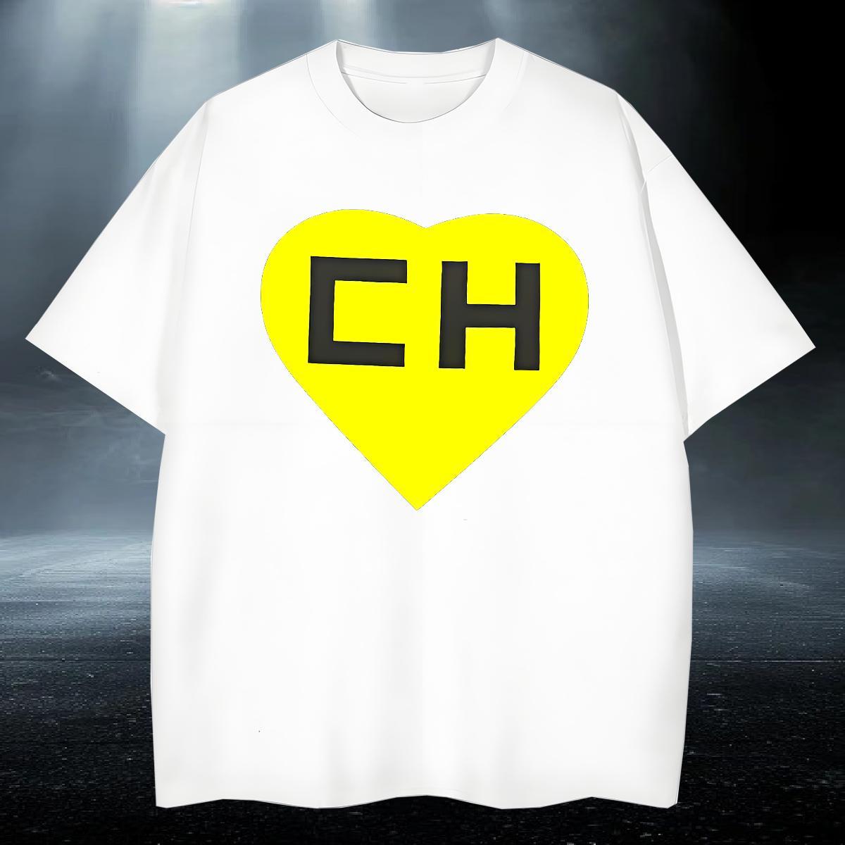Unisex Couples T Shirts Daily Outfit 230g 100% Cotton DIY Anime Crew Neck Breathable letter Man T Shirts Custom Tees Shirts
