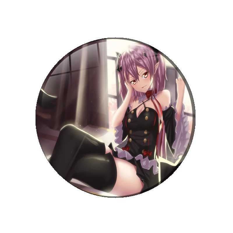Seraph of the End cosplay badge Krul Tepes Brooch Pins Yuichiro Hyakuya icon collection brooch for backpack clothing decoration W240815