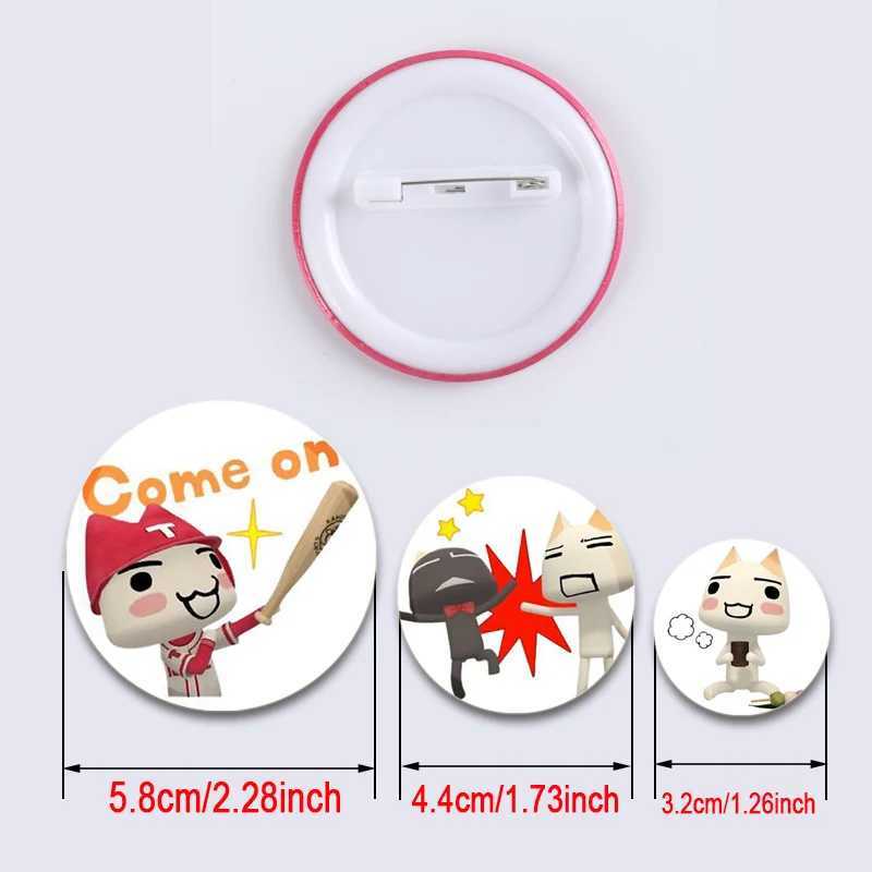 Anime Inoue Jiro pin fun cartoon badge handmade tinplate brooch backpack clothing gift accessory brooch 32/44/58mm W240815