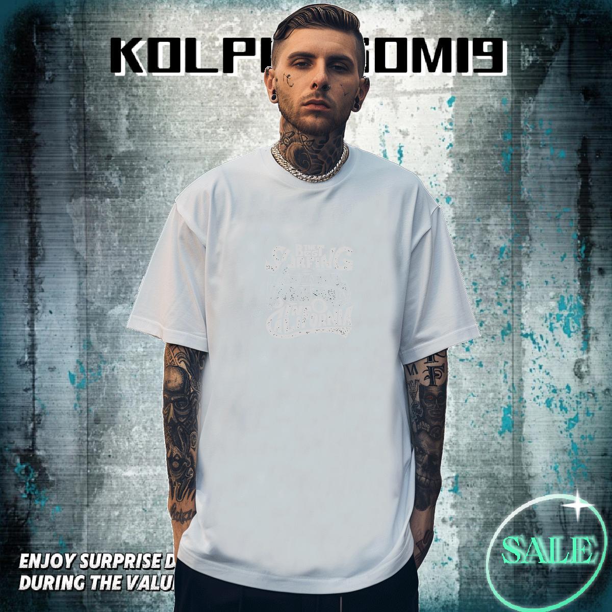 Wholesale Men Tees Street wear Hip Hop 230g Cotton Graphic O Neck Short Sleeves car T Shirt For Man Fashion Casual Tshirts