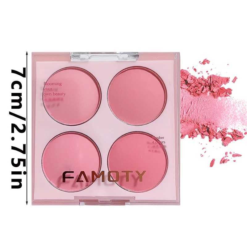 4 Colors Blush Powder Face Makeup Sweet Warm Colors Matte Cheek Powder Facial Beauty Cosmetic Makeup Blush Y240815