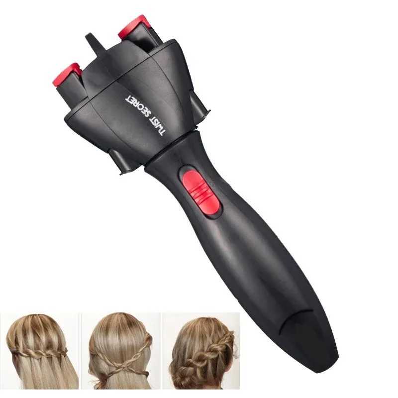 Electronic rapid twisting hair weaving tool automatic hair weaving machine W240814
