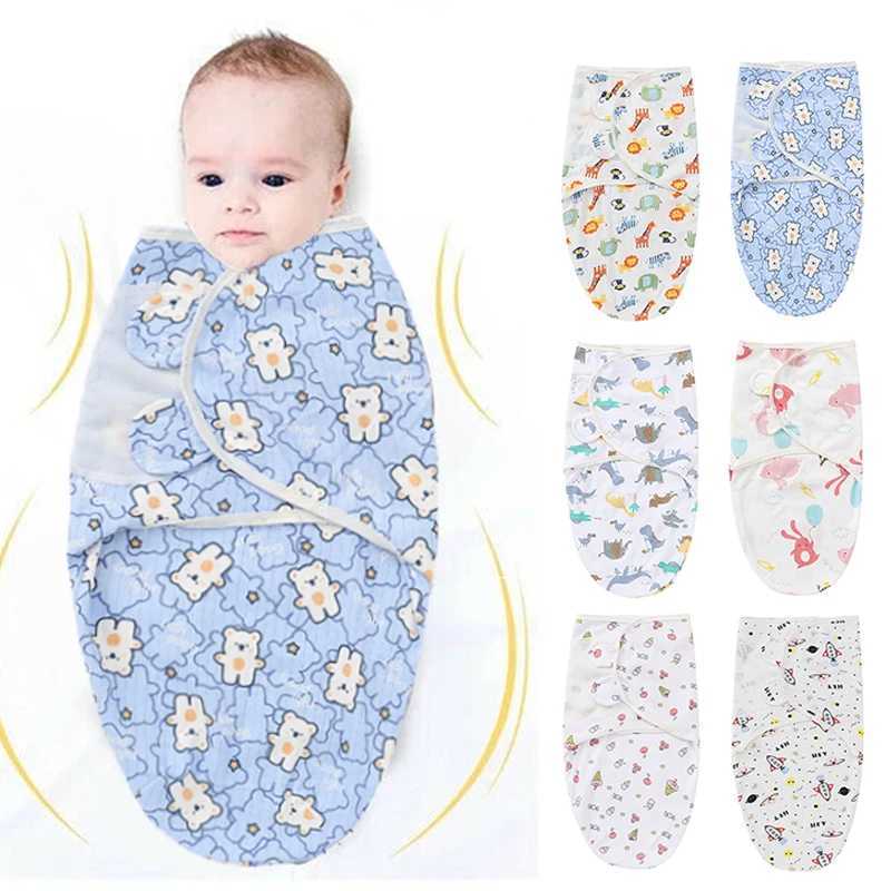 100% Cotton Soft Baby Swaddle Blanket Swaddle Wrap for Infant Adjustable Newborn Swaddle Soft Baby Swaddle for 0-6 Month TSF# Y240815