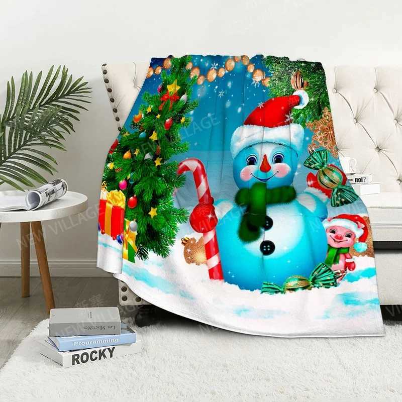 Home decoration plush Sofa blanket Christmas animal Bedspread on the bed anime fluffy soft blankets thick blanket for winter Y240815