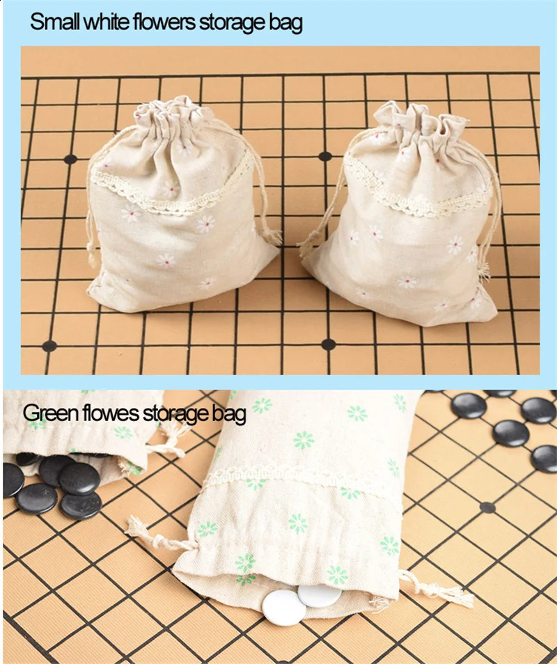 Standard Go Chess Use For Match 19 Line 361pcs Chessman Go chess Game Diameter 2.2cm Leather Chessboard Cloth Bag Weiqi toy 240813