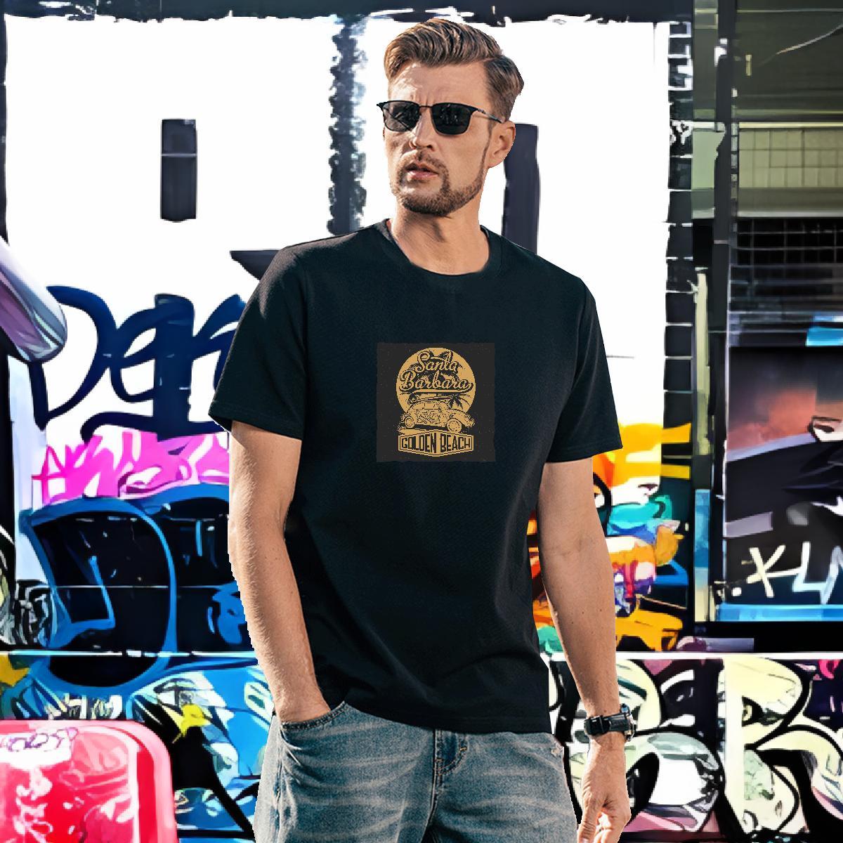 Designer car T shirt Outdoor Men Tshirts 230g Pure Cotton Classic Short Sleeve O-Neck DIY Tees