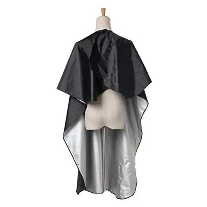 Black Hairdressing Corner Professional Hairdressing Salon Release Packaging Protection Dress Apron Waterproof Cutting Dress Release Packaging W240814