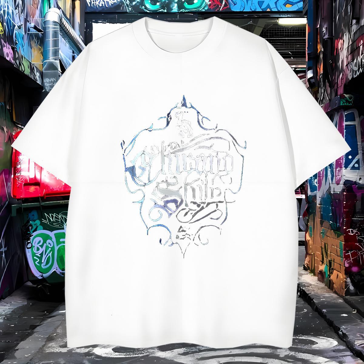 Designer letter T Shirt For Man Outdoor Men Clothes T-Shirt 230g 100% Cotton Custom Pure Cotton Graphic Tops