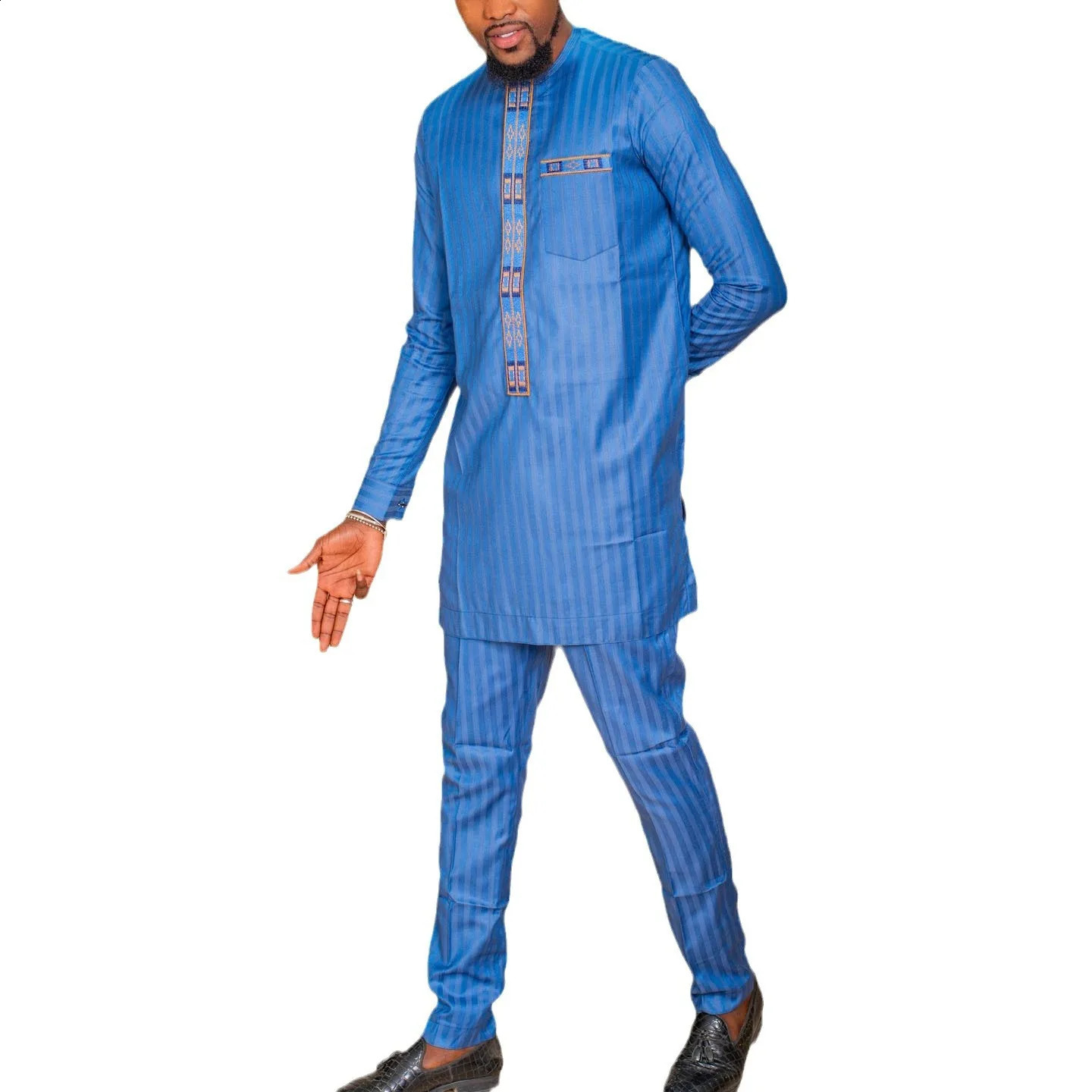 hip hop kaftan african dresses clothes for men cultural africa clothing dashiki robe africaine evening dress wedding party set 240814