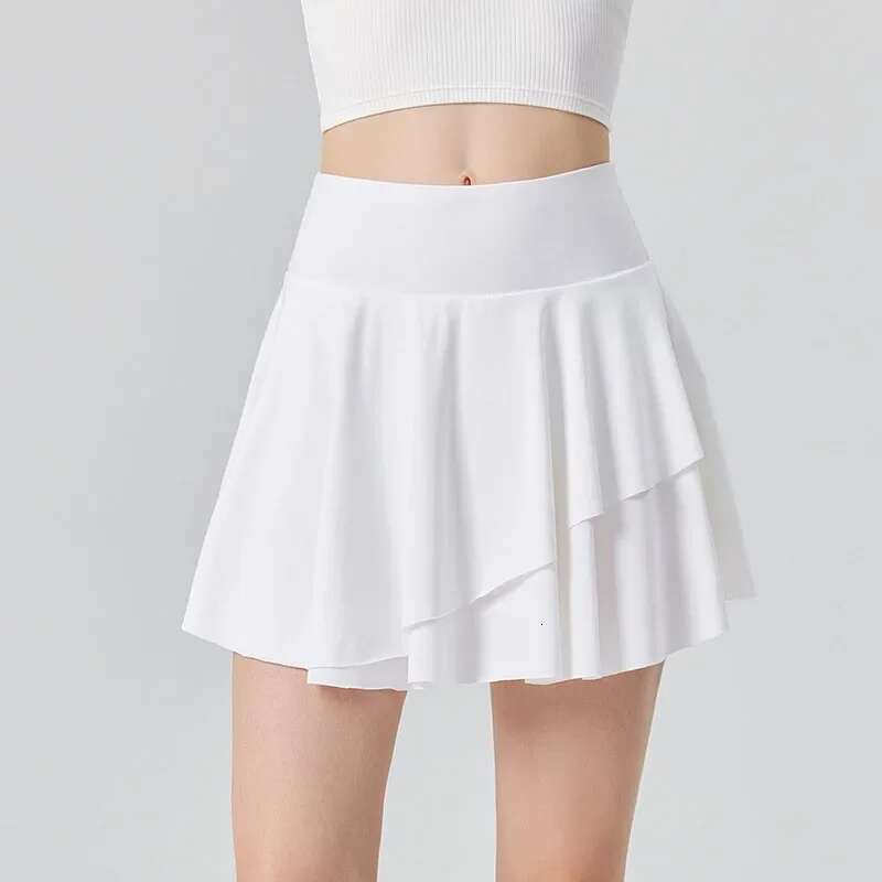 Tennis Refreshing Skirt for Women with Protection, High-waisted Sun Block and Pleated Golf Bottom