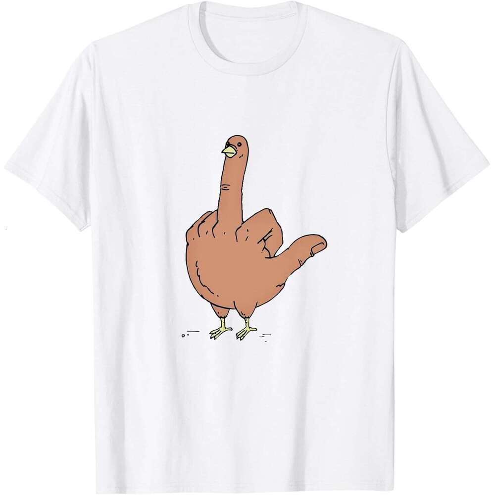 T shirt for Mens Middle Finger Chicken Abstract Funny Graphic T Shirt Shirts Tshirt Graphic Tee Casual Tops Clothes Short sleeve