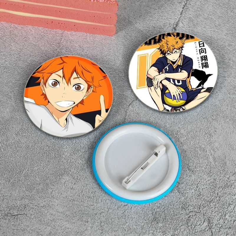 Animation Haikyuu!! Pins cartoon character Kenma Kozume badge volleyball boys handmade Brooches brooch backpack clothing gift W240815