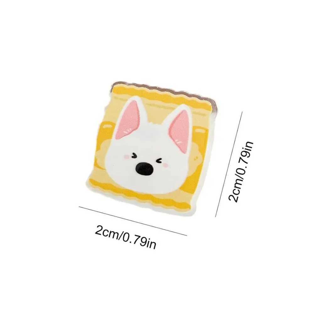 Kawaii Pug Acrylic Dog Pin Bichon Frise Pomeranian Pom Husky Badge China Country Dog French Bulldog Shiba Inu Breastpin Gift W240815