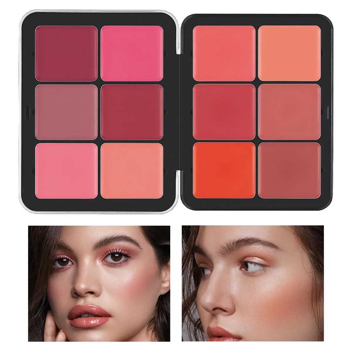 12-color blush palette Matte blush palette creamy Y240815