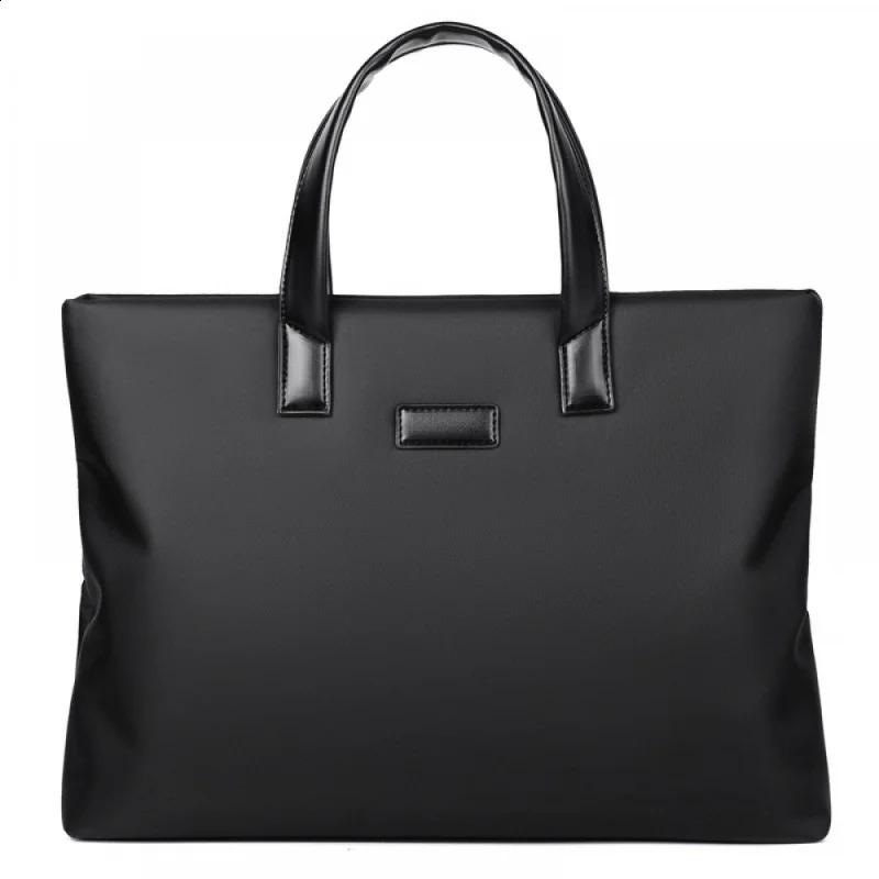 Customized Mens Briefcase Portable File Package Large Capacity Business Mens Bag Computer Bag Briefcase 240813