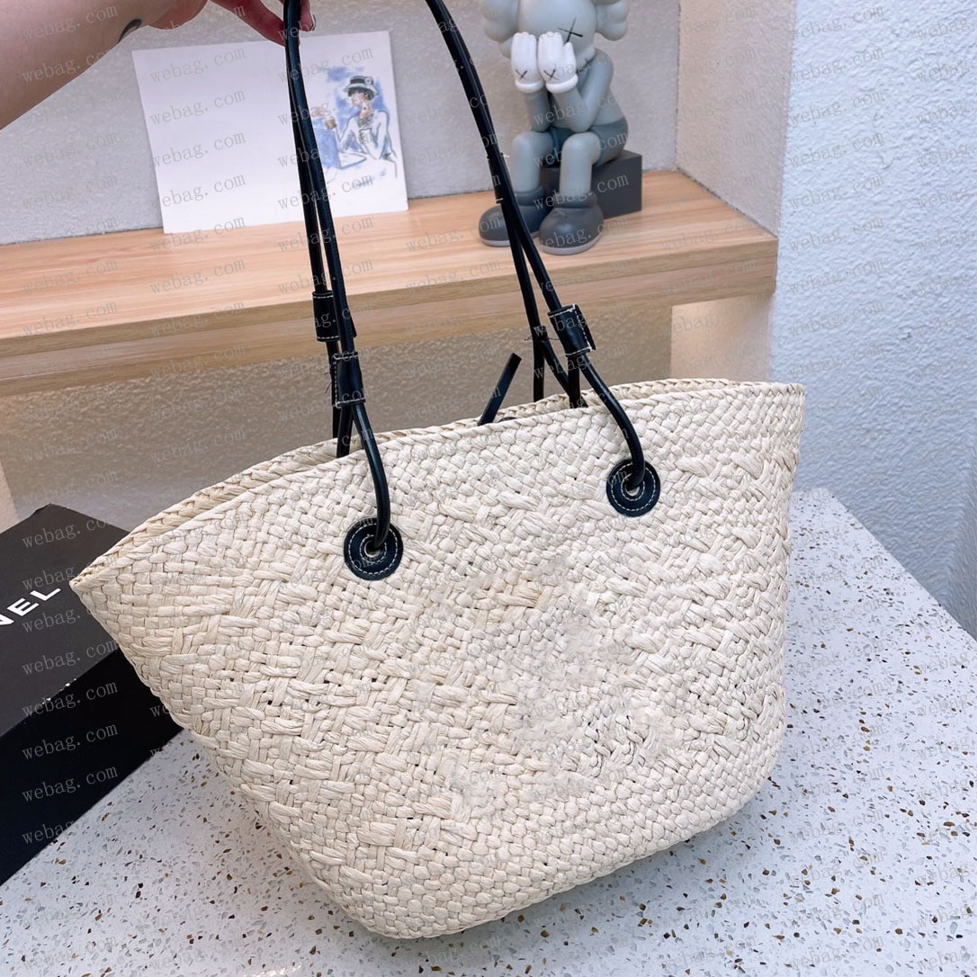 Fashion Raffias Woven Bag Bohemia Style Beach Bag Summer Travel Shopping Bag New Women's Shoulder Bag Large Capacity Portable Straw Designer Bags