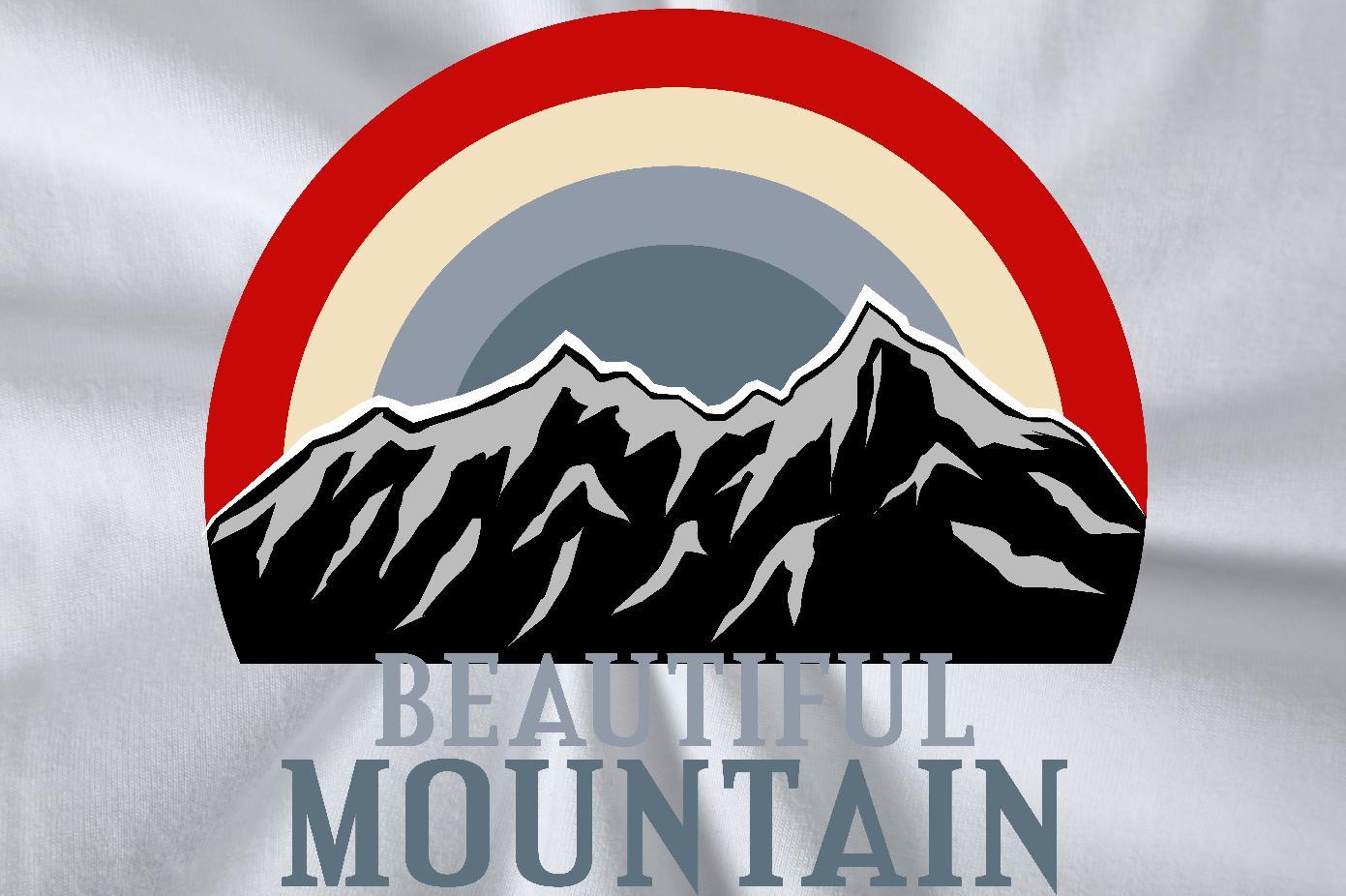 Cool Mens Tshirts Street wear Hip Hop 230g 100% Cotton DIY Printed Breathable mountains Men T Shirts Designer Fashion Tops Shirt