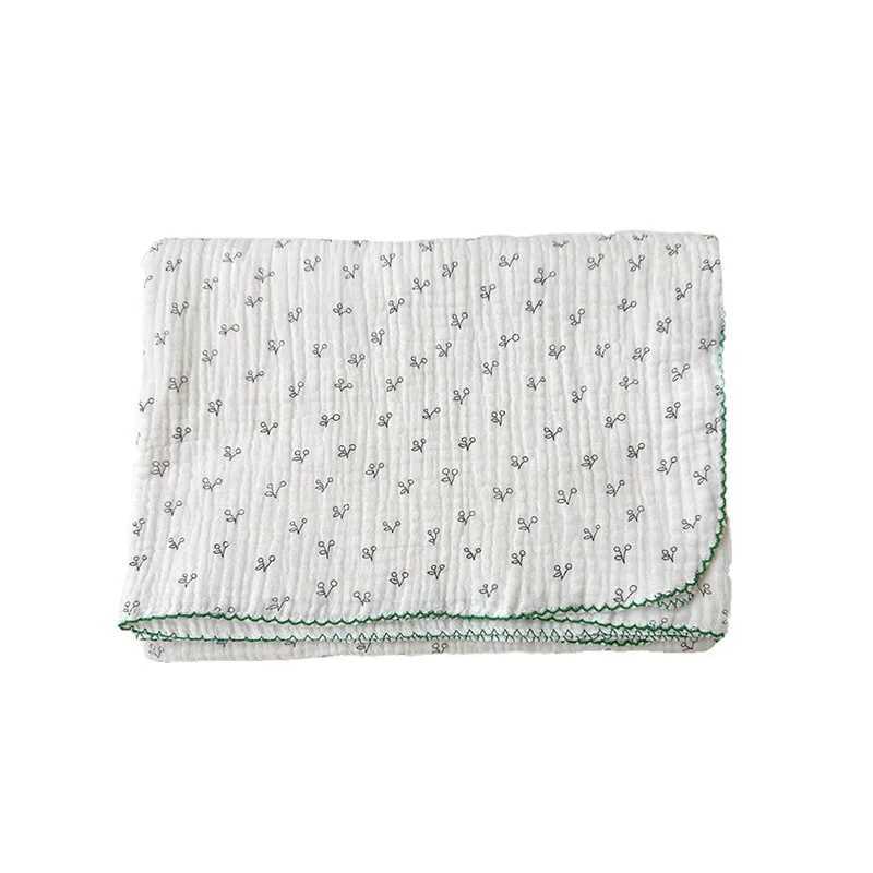 Baby Double-layer Gauze Blanket Thin Newborn Pure Cotton Childrens Blanket Summer Small Thin Blanket Baby Quilt Blanket Y240815