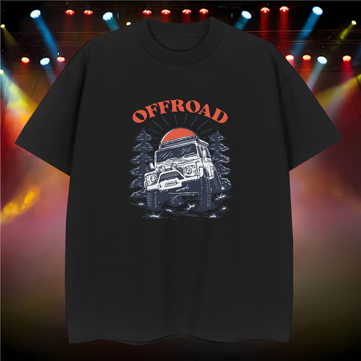 Designer car T Shirts Men Casual Men Tees 230g 100% Cotton 2024 Summer Short Sleeve O-Neck Custom Big Size Tops Tees