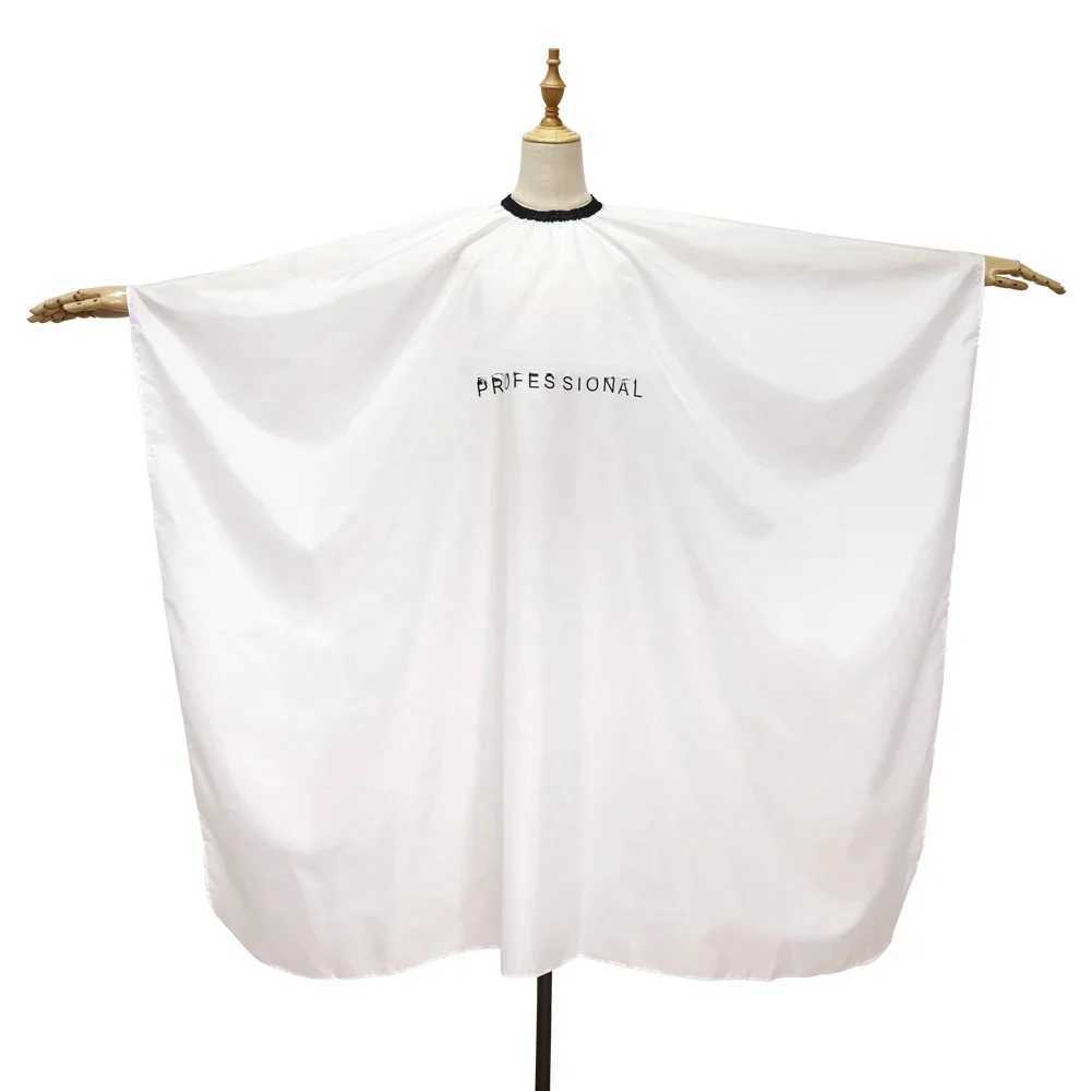 Professional Barber Fabric Adjustable Closed Hairdressing Apron Anti static Barber Shawl Waterproof Barber Coat W240814
