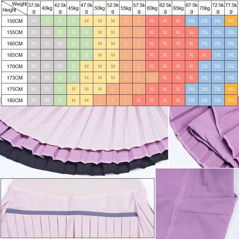 Rise Cloud Tennis Golf Yoga Pleated Pocket Skirts for Women Fiess Workout High Waist Skorts Gym Athletic Big Size Skirt