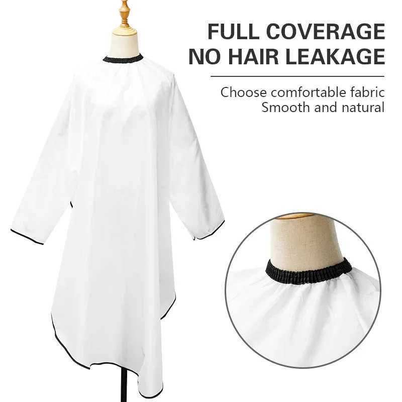 Sleeves aprons hairdressers hair clippers dresses with sleeves hair salons accessories released W240814