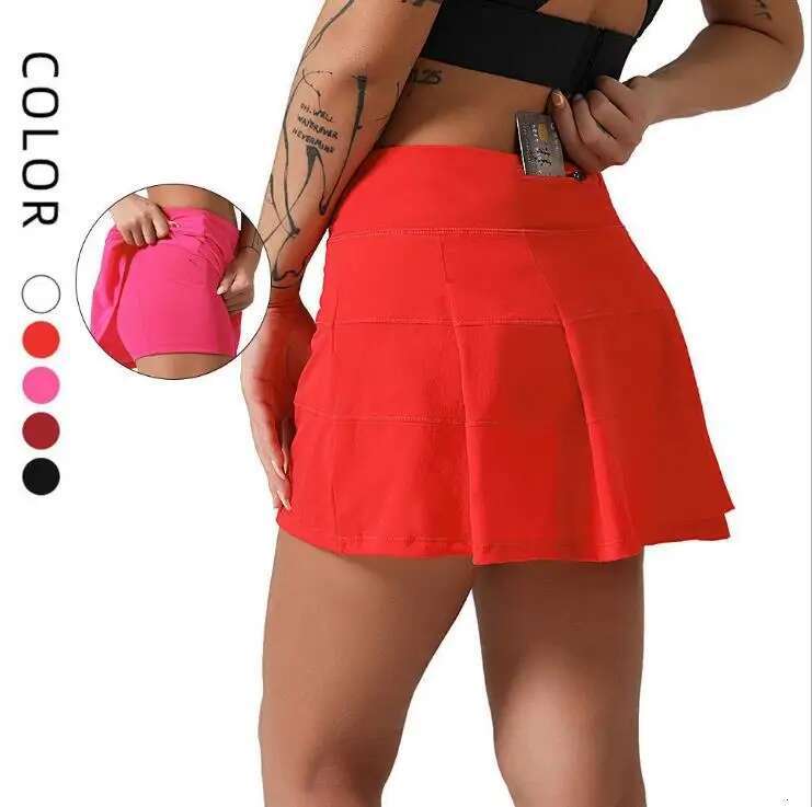 Women White Sports Tennis Dance Pleated Skirt Quick Drying Female Running Skort Yoga Fiess Skirts s