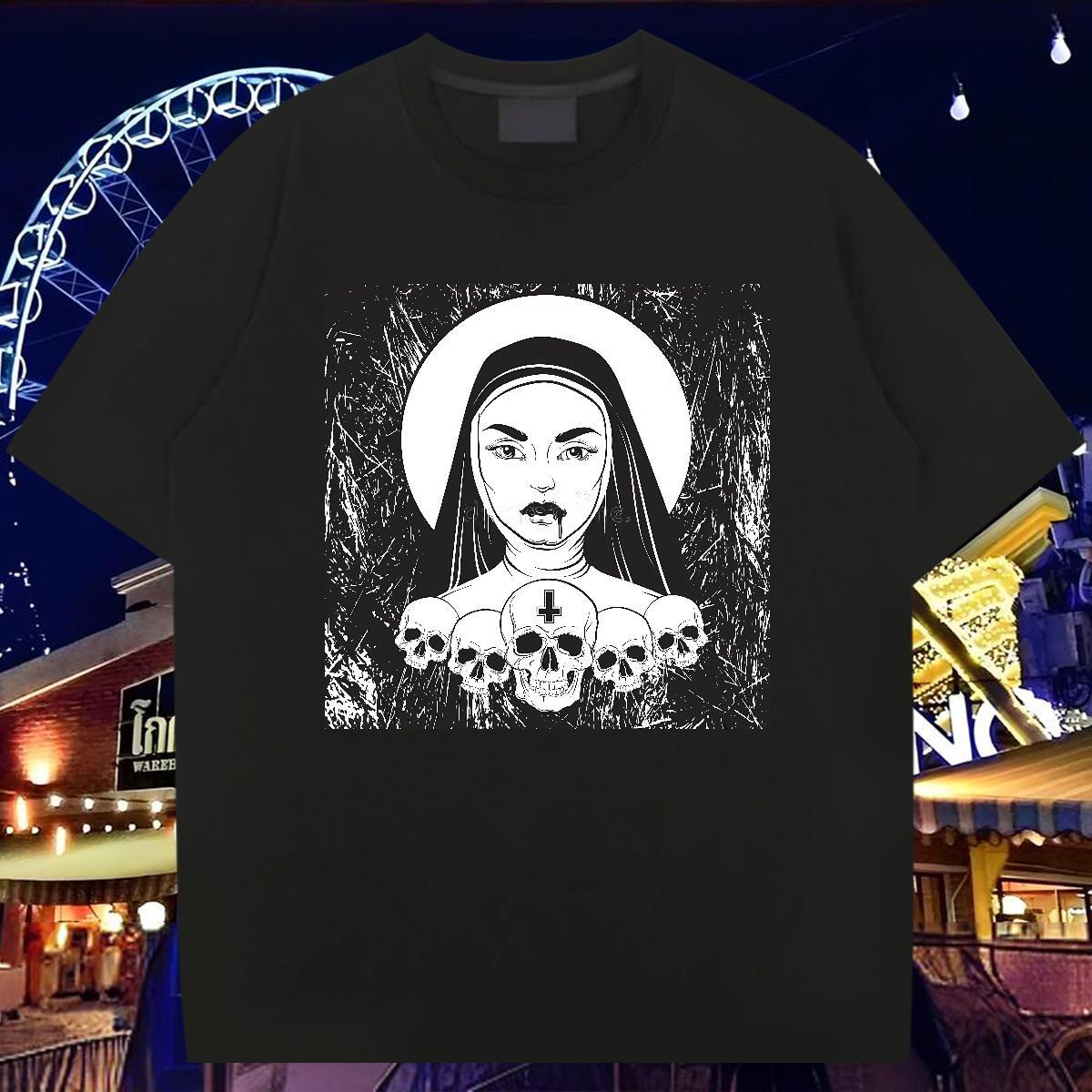 T-Shirts 230g Cotton nun Casual Beach O-Neck Short Sleeve Oversized 4XL Couples T Shirts 2024 New TOP Quality Wear