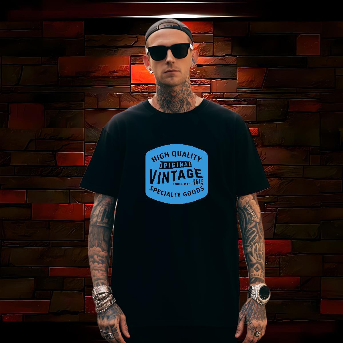 High Quality letter T-Shirts for Men High Street Hip Hop Couples T Shirts 230g Pure Cotton New Arrival Short Sleeve Soft Custom Printed Tops Shirt