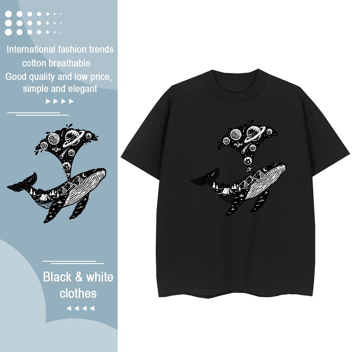 Cool Design T Shirt For Man Breathable Short Sleeve Spring Summer Customized 230g 100% Cotton Couples T Shirts Classic Clothes