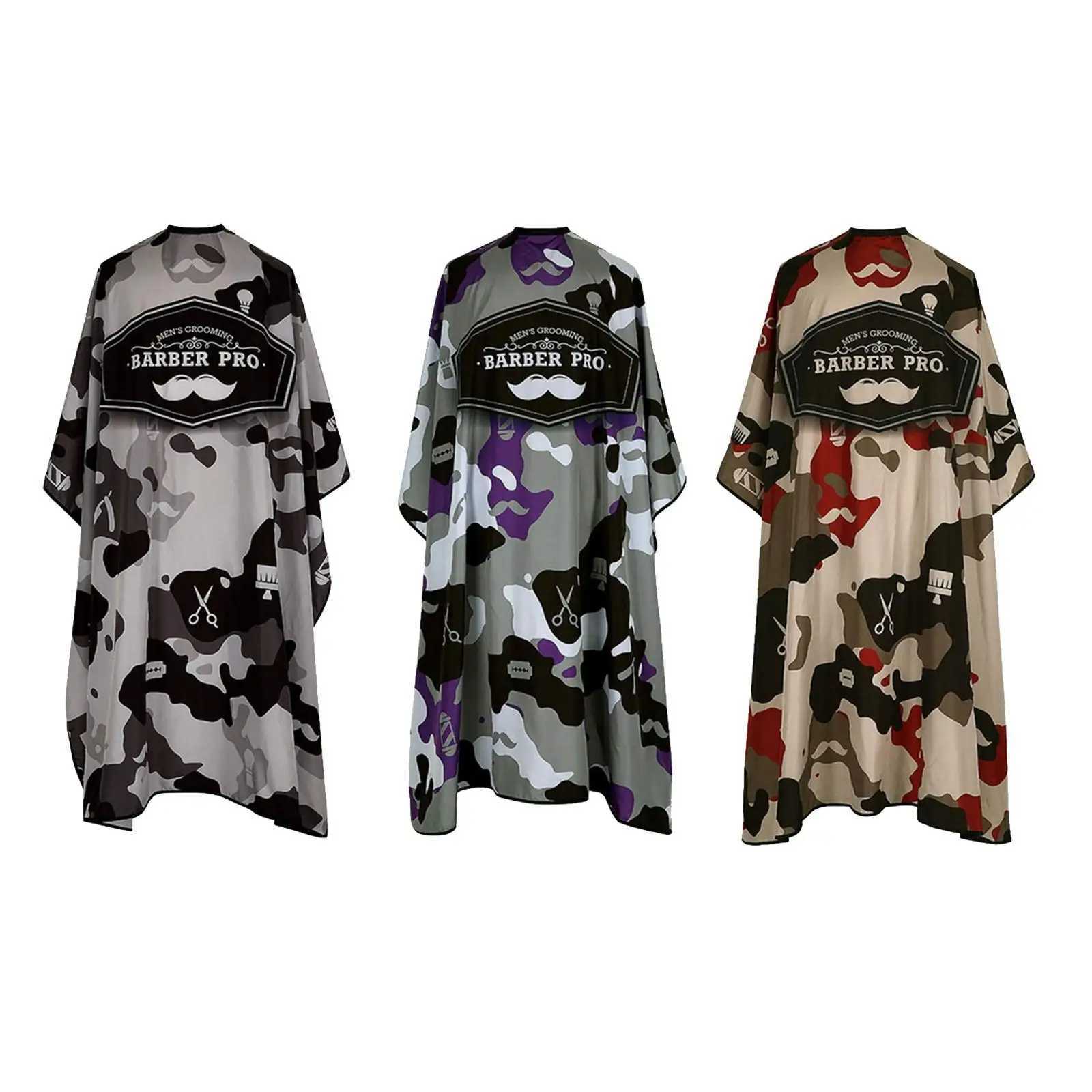 Barber Cape Professional Camouflage Apron Fabric Salon Cape is used for hairstyles hairstylists unisex styles W240814