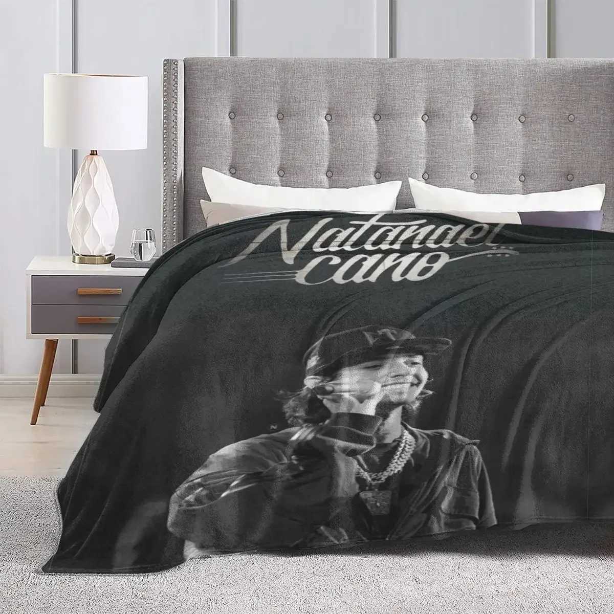 Soft baby Blanket Airplane Travel N-Natanael Canos babes Blankets Mexican Rapper Flannel Bedspread Bed Aesthetic Sofa Bed Cover Y240815