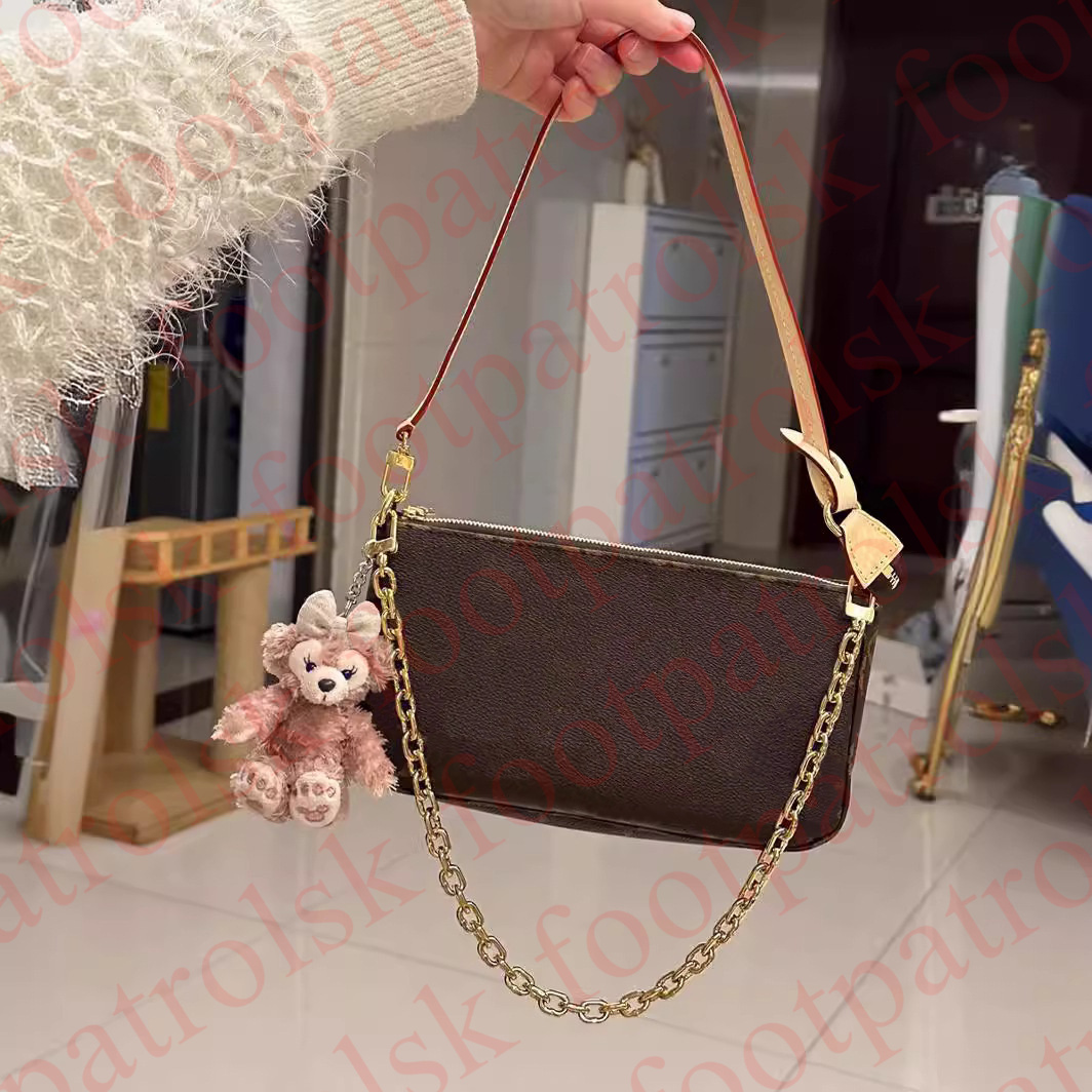 10A high quality luxurys designer bag fashion women handbag retro letter genuine leather shoulder bags ladies crossBody handbags three-in-one mahjong bag wallets