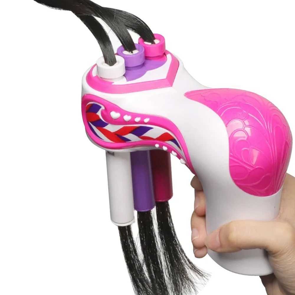 Automatic hair knitting machine electric DIY hair knitting machine twisted knitting roll twisted knitting styling tool girl gift hair tool W240814