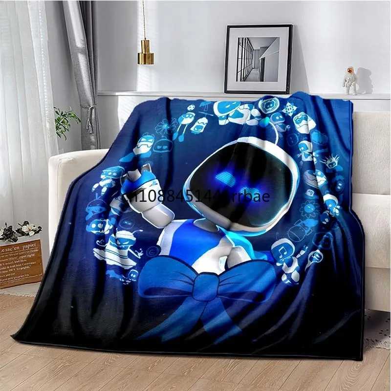 Game A-STROB- BOT BlanketLightweight Warm Insulation Sofa Bed Office Car Knee Pads BlanketsDecke Y240815