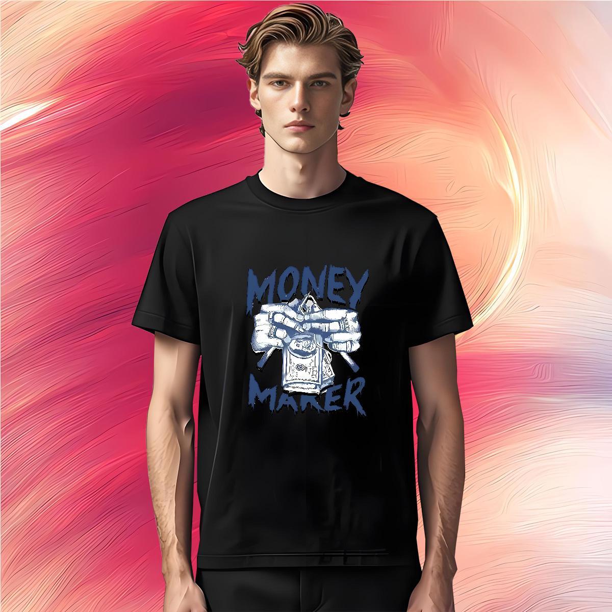 Brand money Man T Shirts Beach Tshirt for Man Woman 100% Cotton 230g Fashion New O-Neck Short Sleeve Custom Big Size Tees