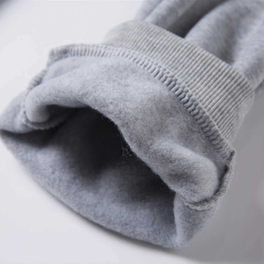 Black wool sports pants unisex fashion track pants mens jogging backpack mens jogging Pantalons Pour HommesW240725
