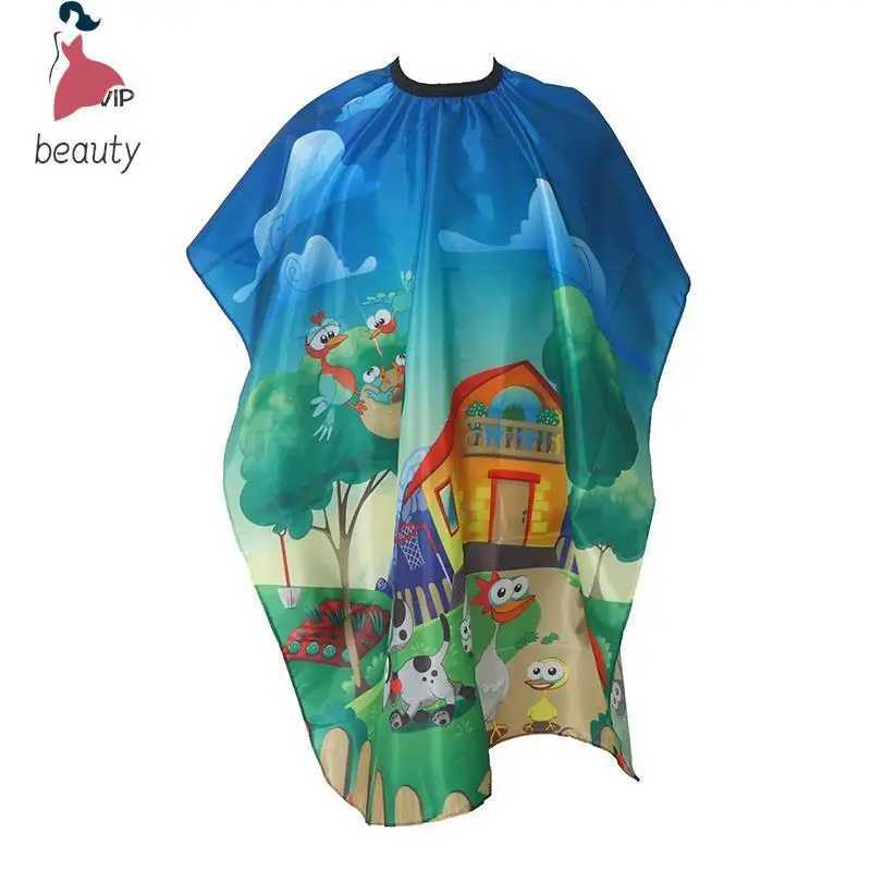 1 piece of childrens barber barber apron waterproof and durable barber tool salon clothing barber shop W240814