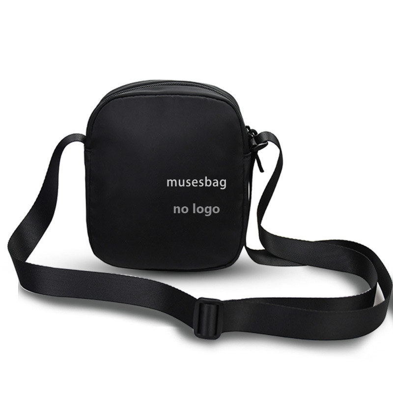 New simple trend sports riding crossbody bag lightweight solid color single shoulder bag Korean version all match mobile phone small bag