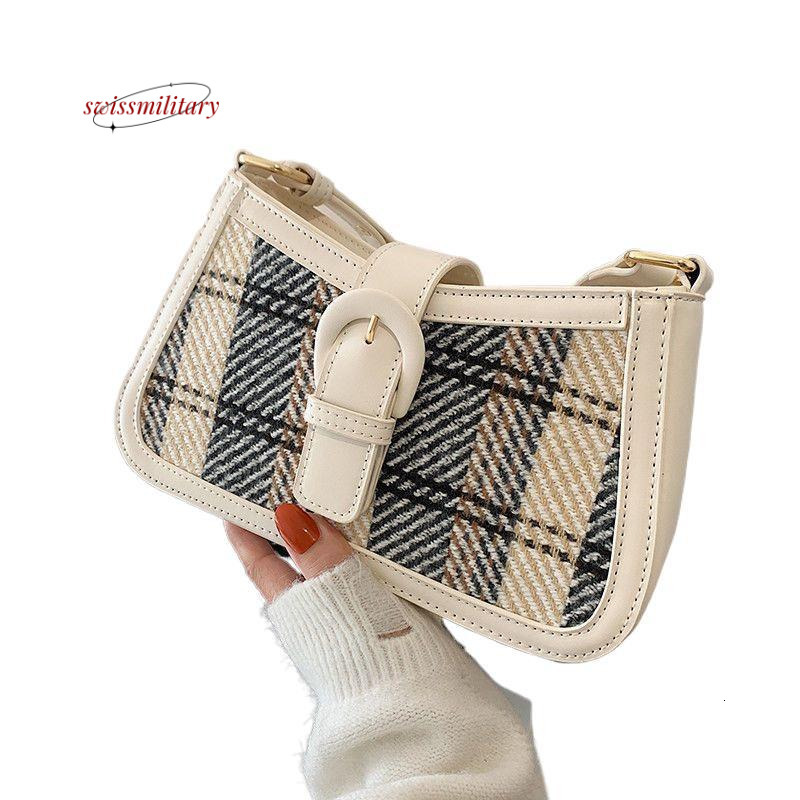 Swissmilitary Super popular small 2025 new women's spring and winter versatile crossbody fashion ins niche single shoulder armpit bag #50