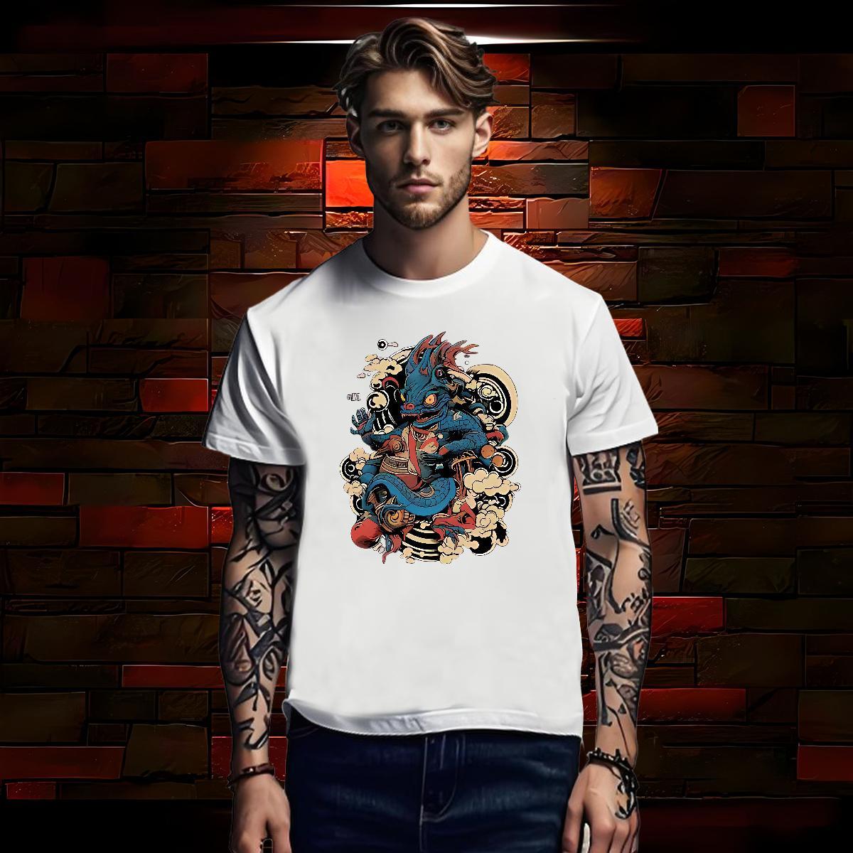 Men T Shirts 230g 100% Cotton Outdoor Breathable Short Sleeve Black Oversized Men Tshirts Fashion Design High Quality Top Tees